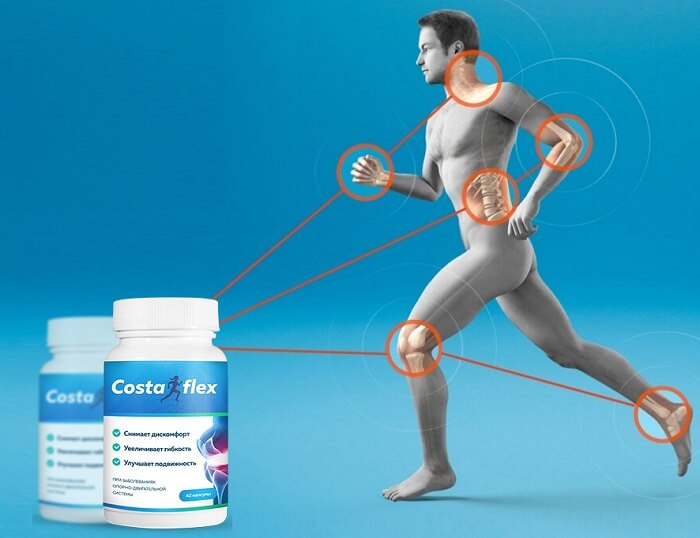 Costaflex для суставов: быстро вернет вас к активной жизни!