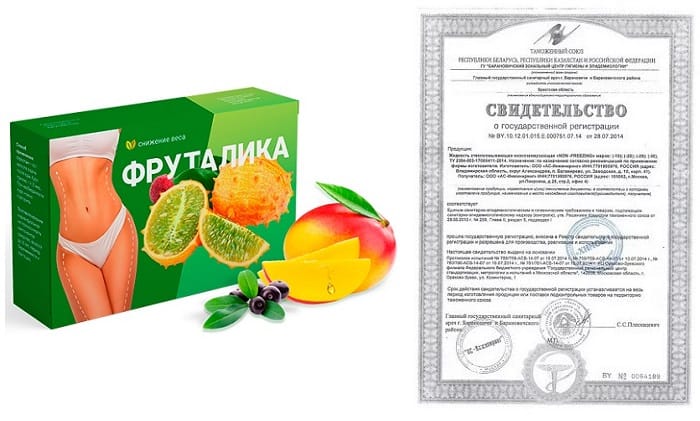 Фруталика для похудения: уберет даже самый “упорный” жир за 1 курс!