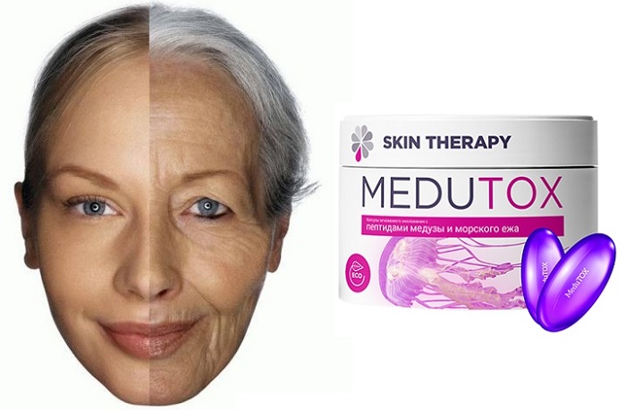 Medutox skin therapy для омоложения, от морщин: натуральные капсулы для вечной молодости!