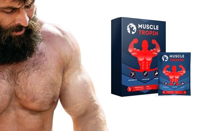 MUSCLE TROPIN средство для накачки мышц: рельефное тело и никакого жирав!