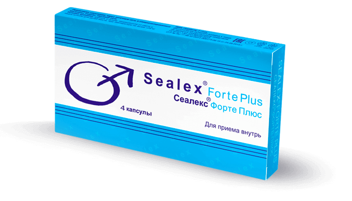 Sealex Forte Plus (Сеалекс Форте Плюс) капсулы для эрекции