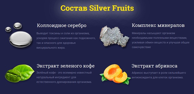 Состав Silver Fruits