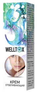 Отбеливающий крем для лица Welltox Веллтокс