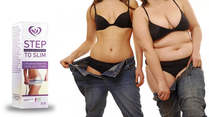 StepToSlim капли для похудения: будьте стройной, сексуальной, неотразимой!